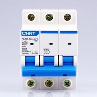 Mcb Miniature Circuit Breaker Chint NXB-63 3 Phase