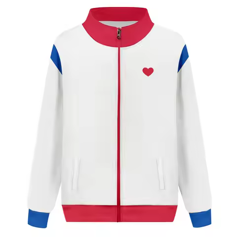 Harajuku Popular All of Us Are Dead 3D Print Zipper Raglan Jacket Windbreaker Boys/Girls Comfortable