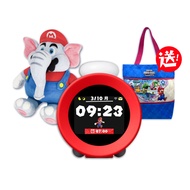【御玩家】＊日本原裝進口現貨＊  NS Switch 遊戲主題智慧鬧鐘「Alarmo」+瑪利歐驚奇大象+驚奇伸縮購物袋