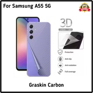 LAYAR Graskin Carbon Samsung A55 5G Rear Screen Protector