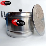 JUMBO DJAWA DANDANG + SARANGAN 50CM 55CM 60CM STEAM POT Aluminium Periuk Kukus Pengukus