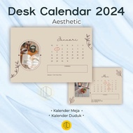 Planner Desk Calendar 2024/note Calendar 2024/sitting Calendar/AESTHETIC Desk Calendar 2024/sitting Calendar 2024 2