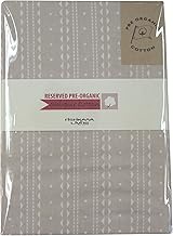 Nishikawa Living 2122-33472 Pre-Organic Mattress Cover, 41.3 x 84.6 inches (105 x 215 cm), PO-04, Si