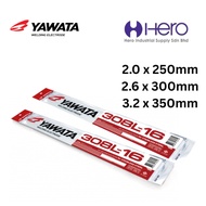 YAWATA Stainless Steel Welding Electrode E308L-16 for Mild Steel (2.0MM/2.6MM/3.2MM) Vacuum Packed