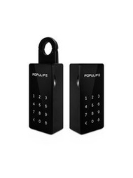 智慧密碼鑰匙盒裝修免打孔電子存放盒密碼鎖藍牙民宿高端