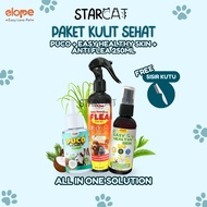 Sc ELOPE Healthy Skin Package Anti Flea Easy Healthy Skin Pure Coconut Oil Cat Flea Fungus Spray