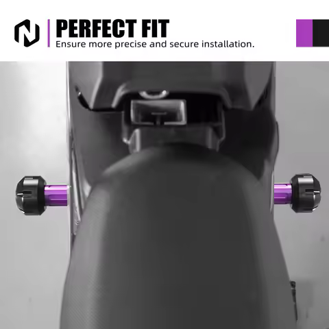 NICECNC For Surron Electric Bike Frame Sliders Crash Protector Falling Protection Pad Kit For 2025 2