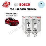 Original BOSCH Eco Halogen H4 Headlight Bulb 12V 60/55W H4 Bulb for Proton Gen2 (2004-2012) Lampu Me