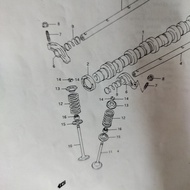 New Esteem 1.3 Valve Seal - Amenity 8 Original Pieces Code Az16