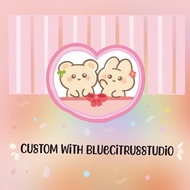 CUSTOMS WITH BLUECITRUSSTUDIO