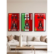 Lego Building Blocks 42207 Ferrari F1 Racing Car Wall-mounted Photo Frame Can Hang Living Room Backg