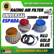Espada Air Filter Racing Adjustable Color 28mm 32mm 35mm 42mm 48mm 44mm Stainless Steel Alloy Titani