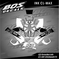 Sticker Decal Helm INK CLMAX Part 1| Decal sticker | Decal helm INK CL MAX