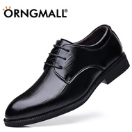 ORNGMALL รองเท้าทางการผู้ชายรองเท้าใส่ทำงานรองเท้าอ๊อกฟอร์ดหรูหรารองเท้าหนังระบายอากาศรองเท้าชุดเดรสยางรองเท้าใส่ทำงานสำหรับผู้ชายออฟฟิศงานเลี้ยงแต่งงาน38-48