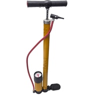 BICYCLE HAND PUMP With Gauge Tire Tyre Inflation Cycling Bump Valve Adapter Air Inflator