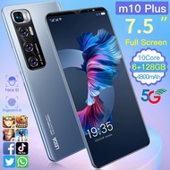 Telefon Bimbit Ultra M10 Asli 7.5 Inci Skrin Titisan Air Telefon Bimbit RAM 12GB ROM 512GB Telefon Bimbit android 5G WIFI Telefon Permainan Murah Telefon Bimbit Asli 2022 Telefon Pintar Murah