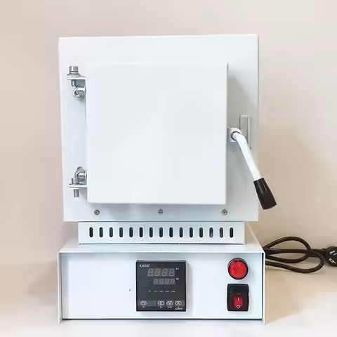 1500W Dental Electric Dewax Burnout Furnace Oven Small Muffle Furnace for Casting Maxtemperature 110