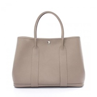【日本直送】 Hermes Hermes garden party PM 手包 托特包 vash country 灰米色 銀色五金 A刻印