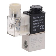 【Hot demand】 Pneumatic Air Solenoid Valves 2v025-08 2 Position 2 Port 1/4 Normally Closed Dc12v 24v 