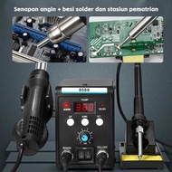 Hot Air Solder Blower 858D Phone Repair Digital Display Soldering Station Steam Solder 8586