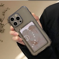 Soft silicone Material Phone Case can be inserted cards Casing For Vivo Y28s Y28 Y37 Y18t Y100 Y300 