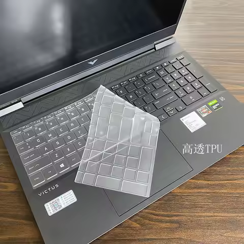 For HP VICTUS 16 16.Light and Shadow Wizard 7 16.1 inch Gaming Laptop Keyboard Protector Cover Skin
