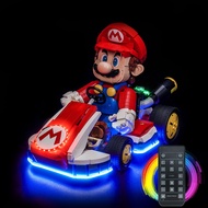 BRICK BRINE Remote Control Light Set No Main Body Applicable LEGO 72037 Mario & Standard Car