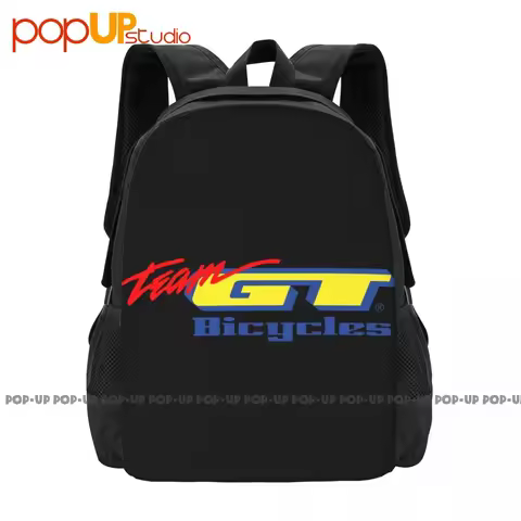 Gt Bicycle Bmx Mountain Bike Race Road Cycling Mtb Backpack Large Capacity Fashion Art Print Storage