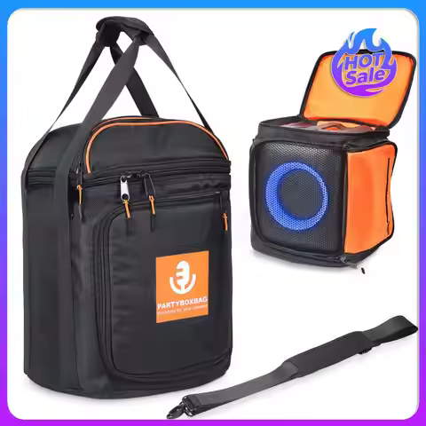 Speaker Storage Bag Carrying Case Portable Speaker Tote Bag for JBL PartyBox Encore Essential 2 Acce
