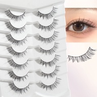 MAGEFY Dài Lông Tơ Giả Dải Hàng Mi 7 Đôi Mắt Mèo Tự Nhiên Manga Lông Mi Phần Mở Rộng Để Sử Dụng Hàng