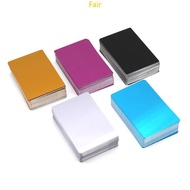Fair 100X Business Cards Aluminum Blanks Name Card Printable 0 18mm Thick for Client