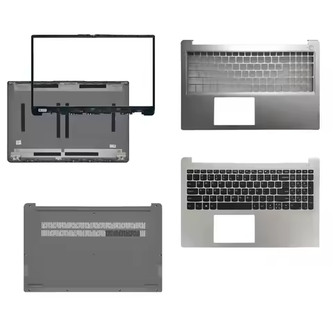 For Lenovo IdeaPad 1 15ALC7 15IAU7 15IJL7 15IRU7 Laptop LCD back cover Front Bezel US Keyboard Palmr