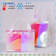 TEASG Cooler Bag Foldable Thermal Bag Ice Storage Box Aluminum Foil