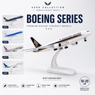 18 & 20cm Diecast Alloy Airplane Boeing B737 B747 B777 B787 Model with Landing Gear Diecast Aircraft