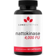 Luma Nutrition Nattokinase Supplement - Japanese Natto 4000 FU Per Serving, Premium Heart Health Sup