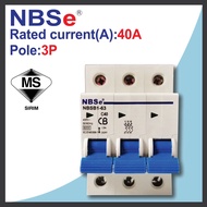 NBSE MINI CIRCUIT BREAKER  3P MCB 40A , 63A , 100A