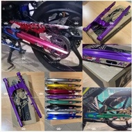 Swing Arm LC135 V1-V7 LONG 57CM King Drag Dragster R Tambah 2 Inches