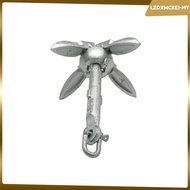 [lzdxwcke2] Folding Grapnel Anchor Kayak Anchor Docking Hardware Foldable Marine Anchor Small Boat A