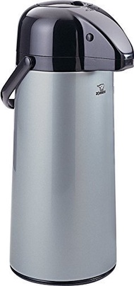 [ZOJIRUSHI] AAPE-22B - Beverage Dispenser 9 Cup Airpot Color: Silver