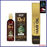 Wow 10 in 1  active hair oil 200ml