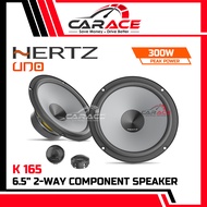 Hertz UNO K165 6.5 2-Way Component Speaker 6.5 Inch 2Way Speaker Set 300Watts CARACE HERTZ Car Speaker Kereta Tweeter