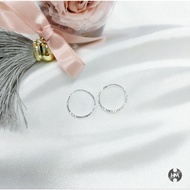 Earring Hoop Corak Silver 925
