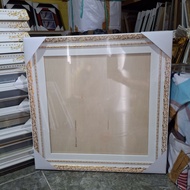 Minimalist double white gold type 450 photo Frame - Photo Frame size 40x40 / size 30x30