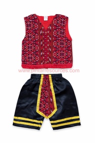 READY STOCK Malaysia Ethnic Sarawak Native Iban Dayak Bidayuh Boy Traditional Costume Borneo Indigen