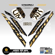 STRIPING AEROX 155 NEW CYBER CITY MOTIF 11 AEROX 155 CONNECTED STICKER/ AEROX 155 CONNECTED STICKER/