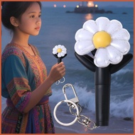 Light up Wands with Keychain Daisy Keychain Floral Charm Glow Wand Party Decorations with 7 Colors f