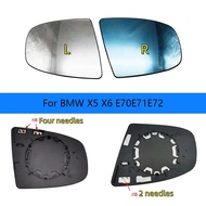 Car Left/Right Side Heated Mirror Glass for BMW X5 X6 E70E71E72 mirror rear-view mirror glass heatin