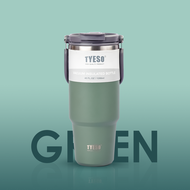 Tyeso Multipurpose Vacuum Tumbler with Straw & Handle Stainless Steel Insulated Bottle Hot Cold 600m