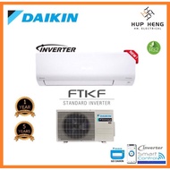 WIFI Daikin 1.0HP-2.5HP Inverter Wall Mounted Air Conditioner (R32 Gas) - FTKF-A Series WITH WIFI CO