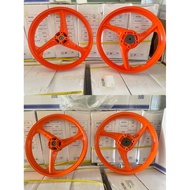 (ENKEI) SPORT RIM ENKEI 3 BATANG ORIGINAL FULL CHOP SPORT RIM LC135 5S y125Z 125ZR Y15 Y16 RS150 RSX